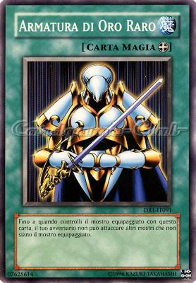 DR1-IT091 Armatura di Oro Raro comune (IT) -NEAR MINT-