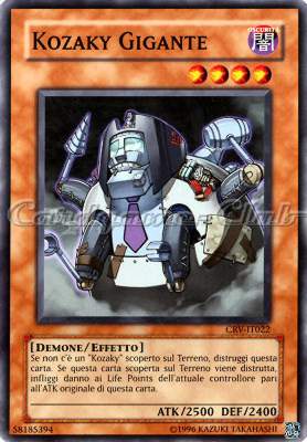 CRV-IT022 Kozaky Gigante comune Unlimited (IT) -NEAR MINT-