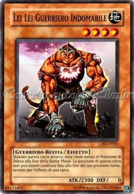 CRV-IT023 Lei Lei Guerriero Indomabile comune Unlimited (IT) -NEAR MINT-