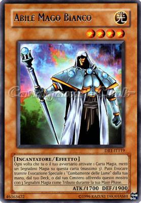 DR1-IT119 Abile Mago Bianco rara (IT) -NEAR MINT-