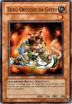 DR1-IT136 Tribu' Orecchie da Gatto comune (IT) -NEAR MINT-