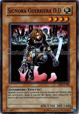 DR1-IT189 Signora Guerriera D.D. super rara (IT) -NEAR MINT-