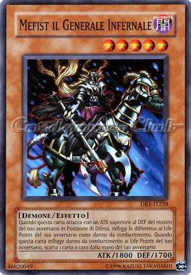 DR1-IT228 Mefist il Generale Infernale comune (IT) -NEAR MINT-