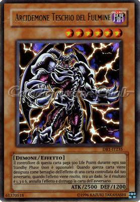 DR1-IT235 Arcidemone Teschio del Fulmine ultra rara (IT) -NEAR MINT-