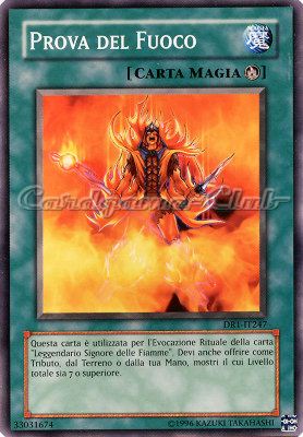 DR1-IT247 Prova del Fuoco comune (IT) -NEAR MINT-