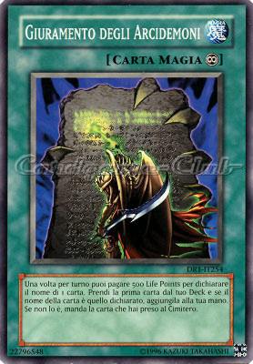 DR1-IT254 Giuramento degli Arcidemoni comune (IT) -NEAR MINT-