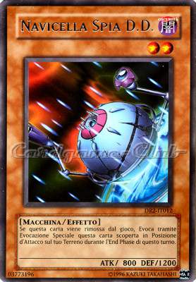 DR2-IT012 Navicella Spia D.D. rara (IT) -NEAR MINT-