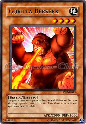 DR2-IT013 Gorilla Berserk rara (IT)  -PLAYED-