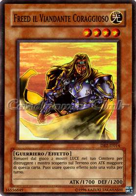 DR2-IT014 Freed il Viandante Coraggioso super rara (IT) -NEAR MINT-