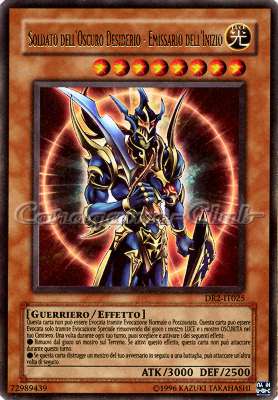 DR2-IT025 Soldato dell'Oscuro Desiderio - Emissario dell'Inizio ultra rara (IT) -NEAR MINT-