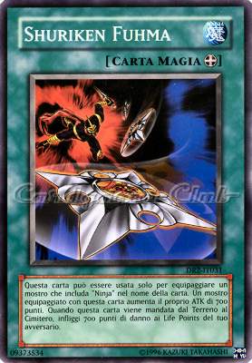 DR2-IT031 Shuriken Fuhma comune (IT) -NEAR MINT-