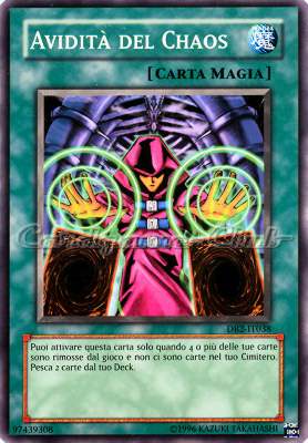 DR2-IT038 Avidita' del Chaos comune (IT) -NEAR MINT-