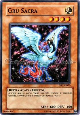 DR2-IT070 Gru Sacra comune (IT) -NEAR MINT-