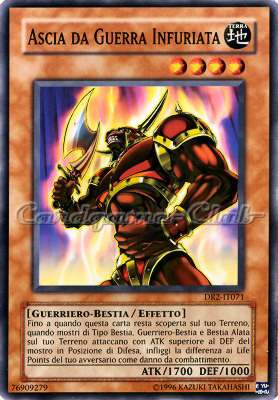 DR2-IT071 Ascia da Guerra Infuriata comune (IT) -NEAR MINT-