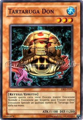 DR2-IT072 Tartaruga Don comune (IT) -NEAR MINT-