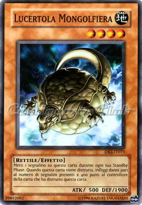DR2-IT073 Lucertola Mongolfiera comune (IT) -NEAR MINT-