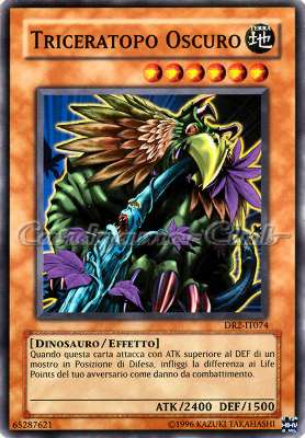DR2-IT074 Triceratopo Oscuro comune (IT) -NEAR MINT-