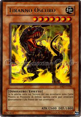DR2-IT076 Tiranno Oscuro ultra rara (IT) -NEAR MINT-