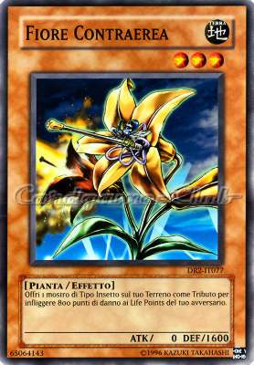 DR2-IT077 Fiore Contraerea comune (IT) -NEAR MINT-