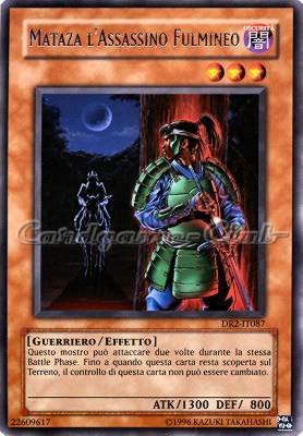 DR2-IT087 Mataza l'Assassino Fulmineo rara (IT) -NEAR MINT-