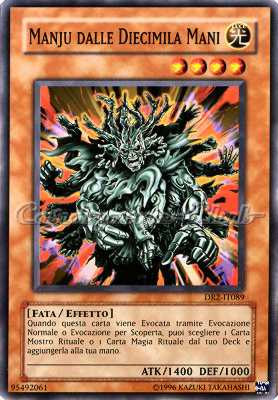 DR2-IT089 Manju dalle Diecimila Mani comune (IT) -NEAR MINT-