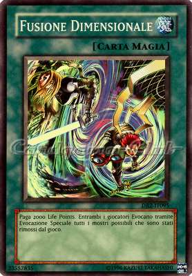 DR2-IT095 Fusione Dimensionale super rara (IT) -NEAR MINT-