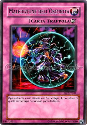 DR2-IT107 Maledizione dell'Oscurita' rara (IT) -NEAR MINT-