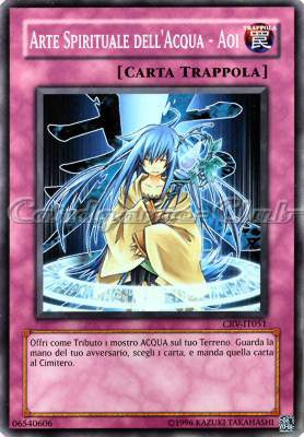 CRV-IT051 Arte Spirituale dell'Acqua - Aoi comune Unlimited (IT) -NEAR MINT-
