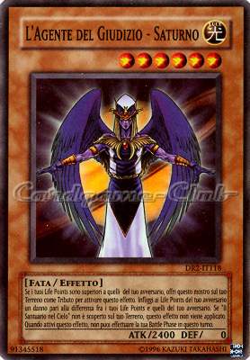 DR2-IT118 L'Agente del Giudizio-Saturno super rara (IT) -NEAR MINT-