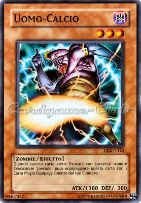 DR2-IT124 Uomo-Calcio comune (IT) -NEAR MINT-