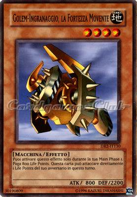 DR2-IT130 Golem-Ingranaggio, la Fortezza Movente super rara (IT) -NEAR MINT-