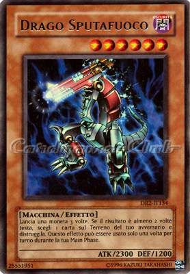 DR2-IT134 Drago Sputafuoco ultra rara (IT) -NEAR MINT-
