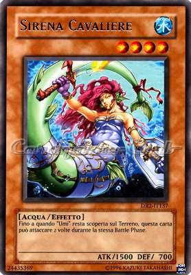 DR2-IT137 Sirena Cavaliere rara (IT) -NEAR MINT-