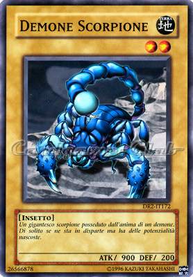 DR2-IT172 Demone Scorpione comune (IT) -NEAR MINT-
