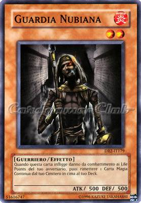 DR2-IT179 Guardia Nubiana comune (IT) -NEAR MINT-