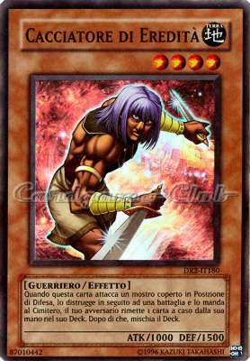 DR2-IT180 Cacciatore di Eredita' super rara (IT) -NEAR MINT-