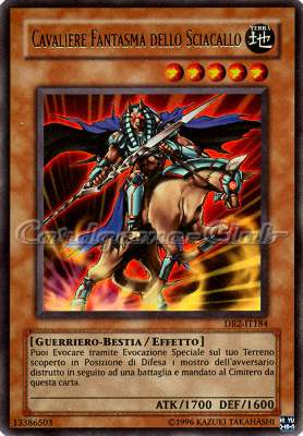 DR2-IT184 Cavaliere Fantasma dello Sciacallo ultra rara (IT) -PLAYED-