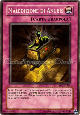 DR2-IT218 Maledizione di Anubis super rara (IT) -NEAR MINT-