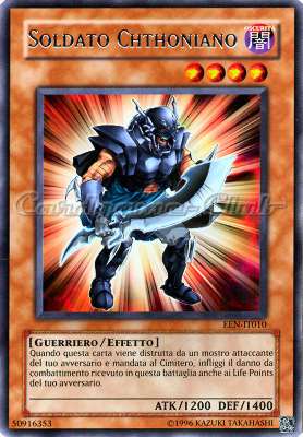 EEN-IT010 Soldato Chthoniano rara Unlimited (IT) -NEAR MINT-