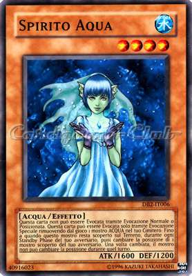 DB2-IT006 Spirito Aqua comune (IT) -NEAR MINT-