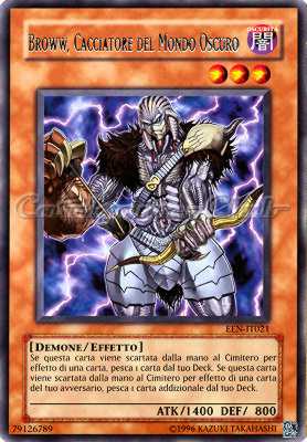 EEN-IT021 Broww, Cacciatore del Mondo Oscuro rara Unlimited (IT) -PLAYED-