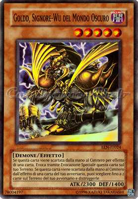 EEN-IT024 Goldd, Signore-Wu del Mondo Oscuro super rara Unlimited (IT) -NEAR MINT-