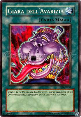 EEN-IT037 Giara dell'Avarizia super rara Unlimited (IT) -NEAR MINT-