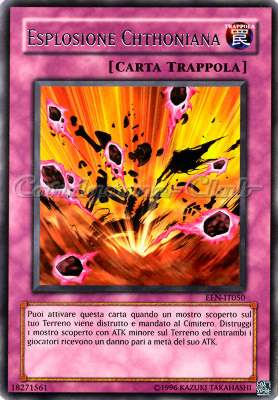 EEN-IT050 Esplosione Chthoniana rara Unlimited (IT) -NEAR MINT-