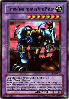 DB2-IT012 L'Ultimo Guerriero da un Altro Pianeta super rara (IT) -NEAR MINT-