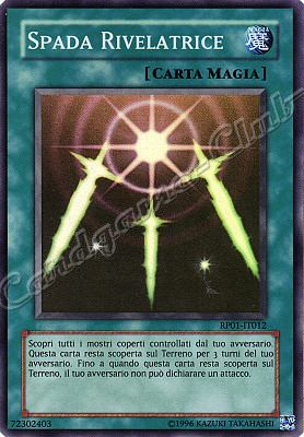 RP01-IT012 Spada Rivelatrice super rara (IT) -NEAR MINT-