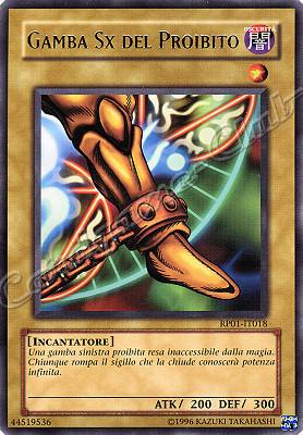 RP01-IT018 Gamba Sx del Proibito rara (IT) -NEAR MINT-