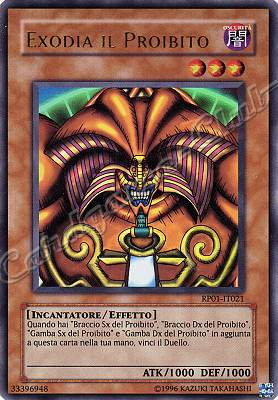 RP01-IT021 Exodia il Proibito ultra rara (IT) -NEAR MINT-