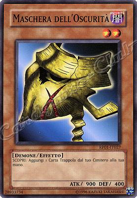 RP01-IT027 Maschera dell'Oscurita' comune (IT) -NEAR MINT-