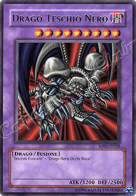 RP01-IT028 Drago Teschio Nero rara (IT) -NEAR MINT-